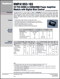 RMPA19000 Datasheet