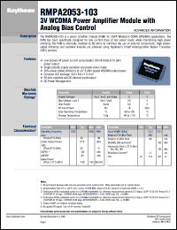 RMPA2053-103 Datasheet