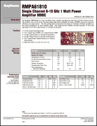 RMPA61800 Datasheet