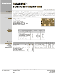 RMWL05001 Datasheet