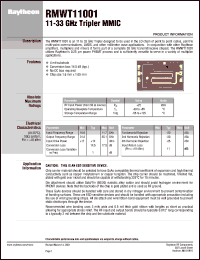 RMWT11001 Datasheet