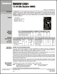 RMWW12001 Datasheet