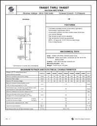 1N4004 Datasheet