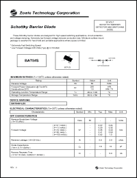 BAT54S Datasheet