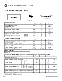 BAV99 Datasheet