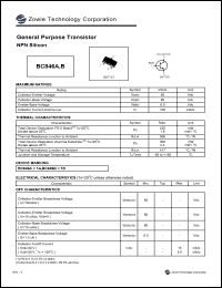 BC846B Datasheet