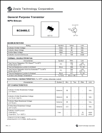 BC849B Datasheet