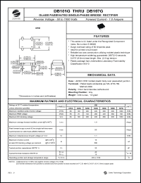 DB105G Datasheet