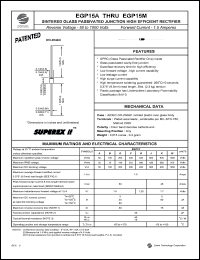 EGP15M Datasheet