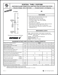 EGP20J Datasheet