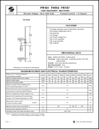 FR101 Datasheet