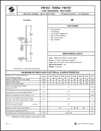 FR155 Datasheet