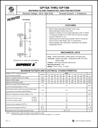 GP15G Datasheet