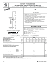 GP30M Datasheet