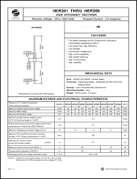 HER205 Datasheet