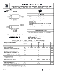 RGF15J Datasheet