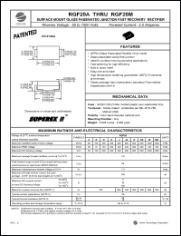 RGF20A Datasheet
