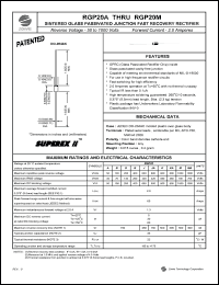 RGP20G Datasheet