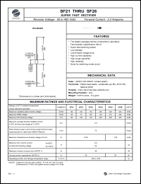 SF21 Datasheet