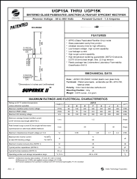 UGP15D Datasheet