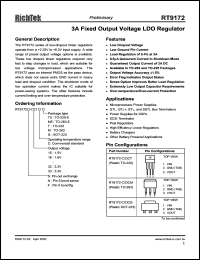 RT9172F-17CM5 Datasheet