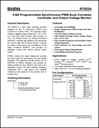RT9224CCS Datasheet