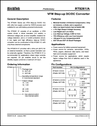 RT9261A-40CX Datasheet
