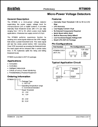 RT9809-41CV Datasheet
