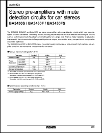 BA3420AL Datasheet