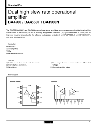 BA4560 Datasheet