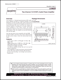 LA4625 Datasheet