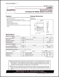 LA5587 Datasheet