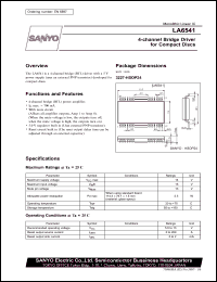 LA6541 Datasheet