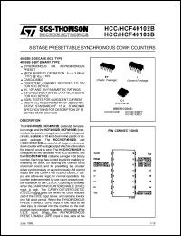 HCF4017BC1 Datasheet