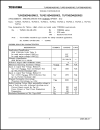 TLP620 Datasheet