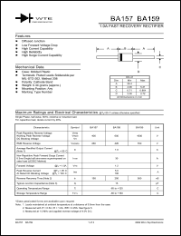 BA159 Datasheet