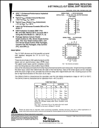 SN74LV165ADR Datasheet