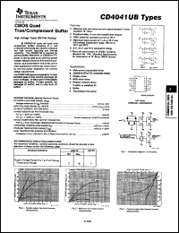 CD4041UBF3A Datasheet