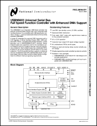 USBN9603SLBX Datasheet