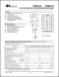 FR806G Datasheet