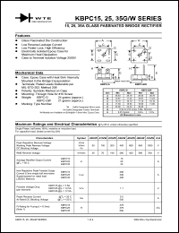 KBPC3410GW Datasheet
