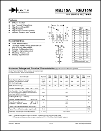 KBJ15B Datasheet