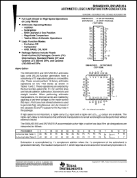 SN74AS181ADWR Datasheet