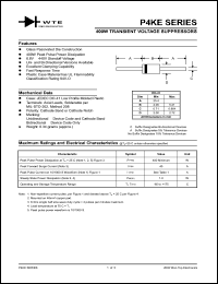 P4KE440CA-TB Datasheet