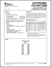 CD74HC688PWR Datasheet