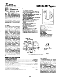 CD4046BCMX Datasheet