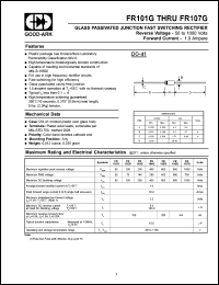 FR107G Datasheet