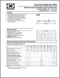 RL105G Datasheet