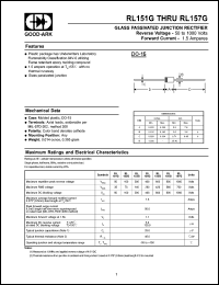 RL151G Datasheet