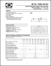 SF1G3 Datasheet